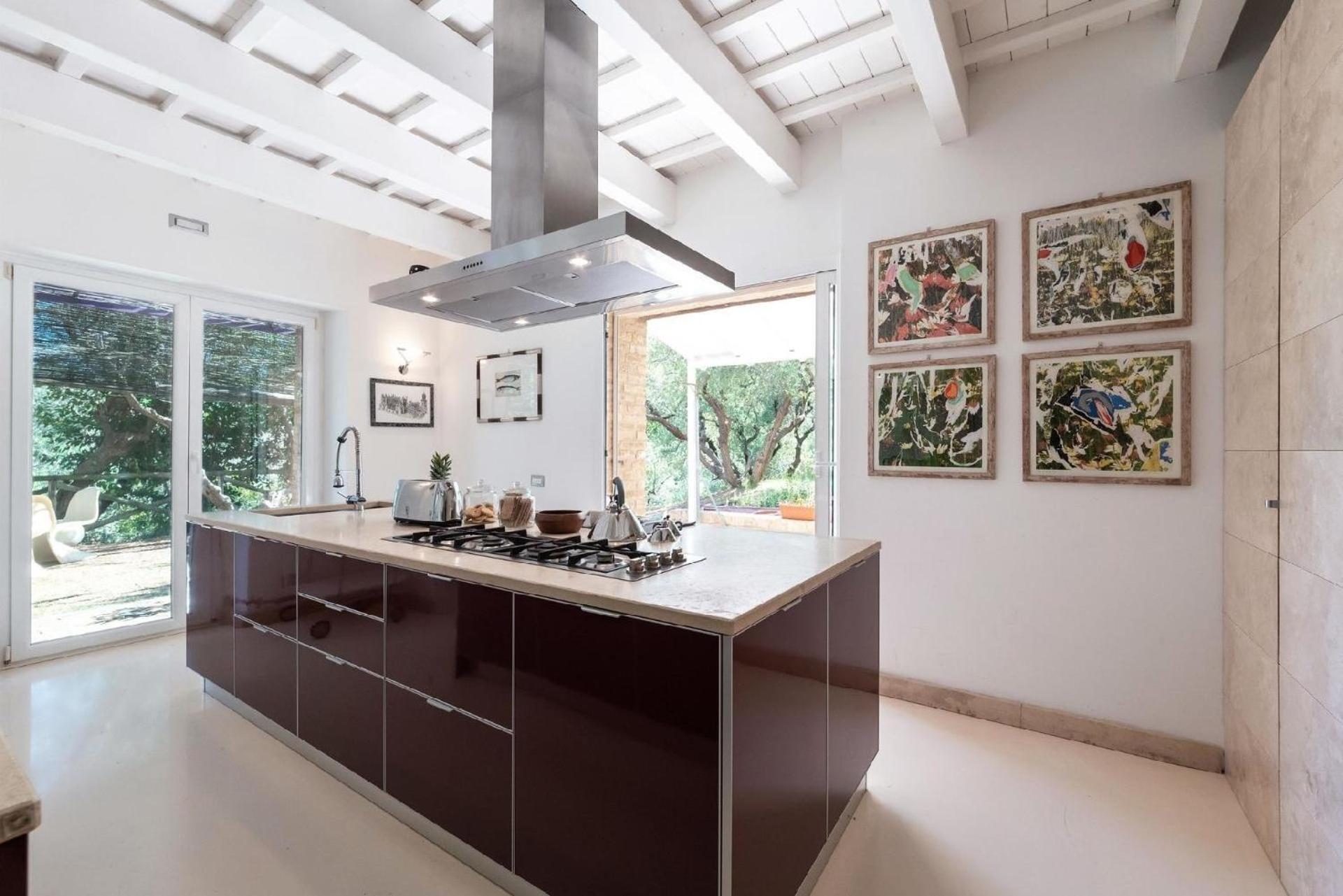 Meernahes Ferienhaus Casa Cantagallo Mit Pool Villa Fermo Esterno foto