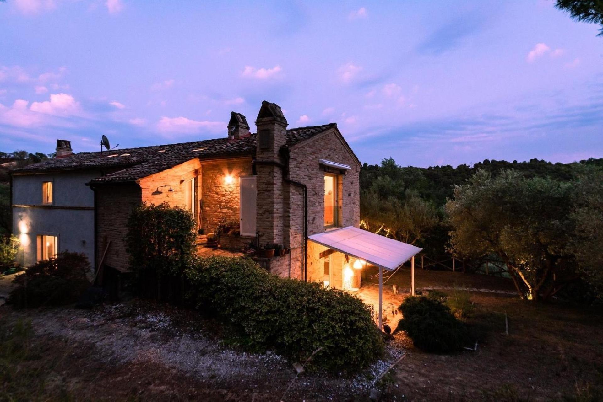 Meernahes Ferienhaus Casa Cantagallo Mit Pool Villa Fermo Esterno foto